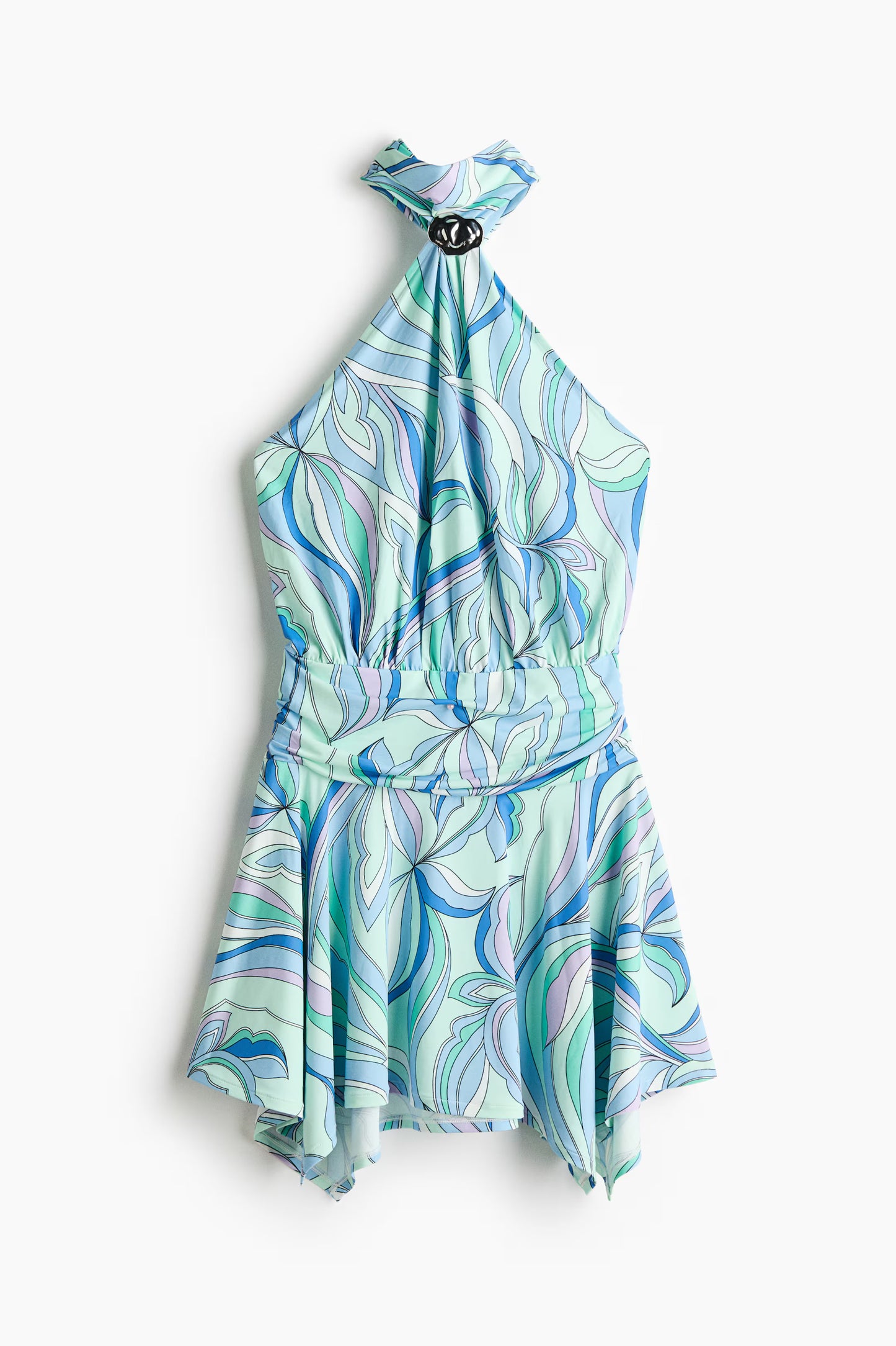 Azure Halter Dress