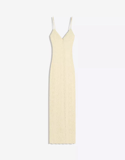 Strappy Lace Midi Dress