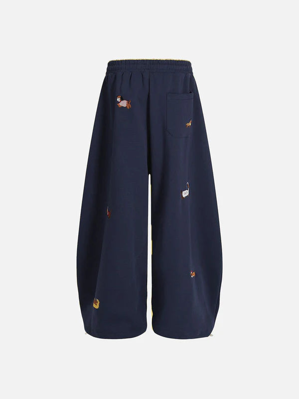 Doggy Wide Leg Sweatpants