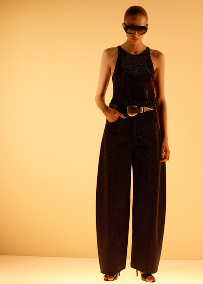 Balloon Rhinestone Jeans MNGO