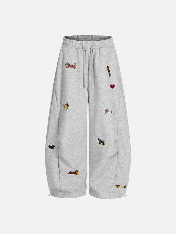 Doggy Wide Leg Sweatpants