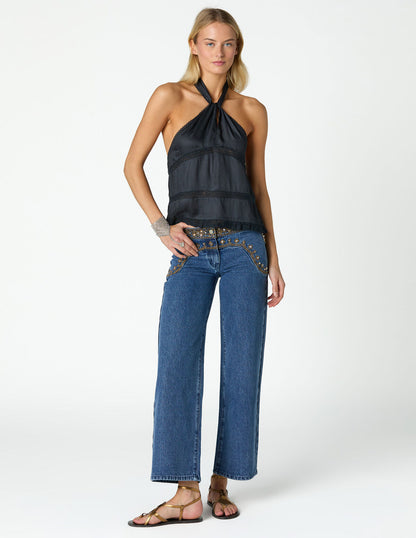 Juno Embroidered Jeans
