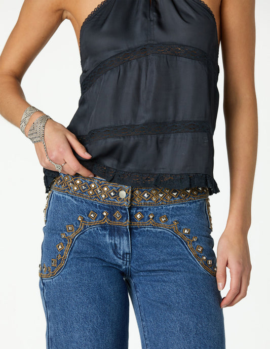 Juno Embroidered Jeans