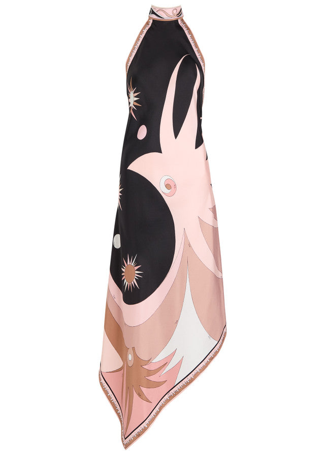 Stella Silk Halter Dress