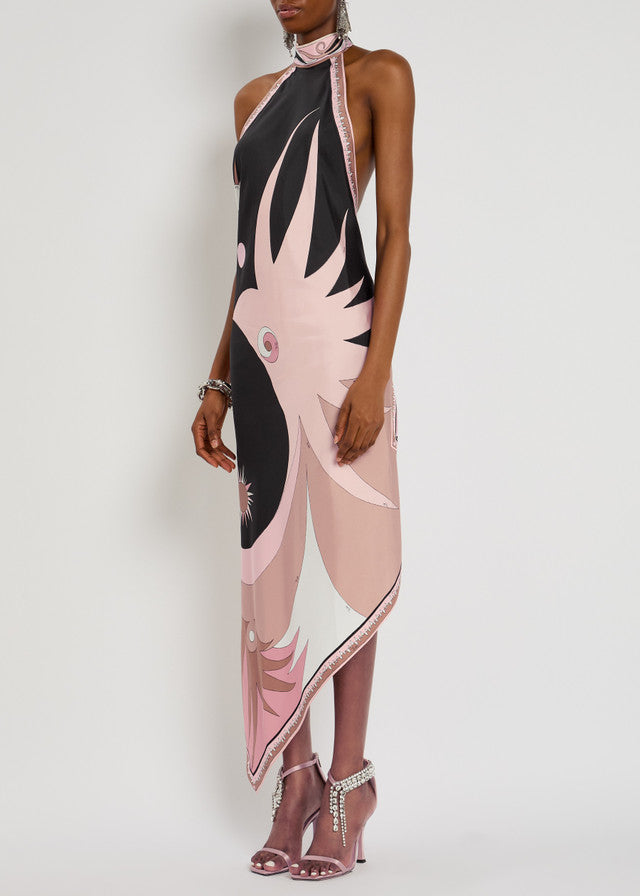 Stella Silk Halter Dress