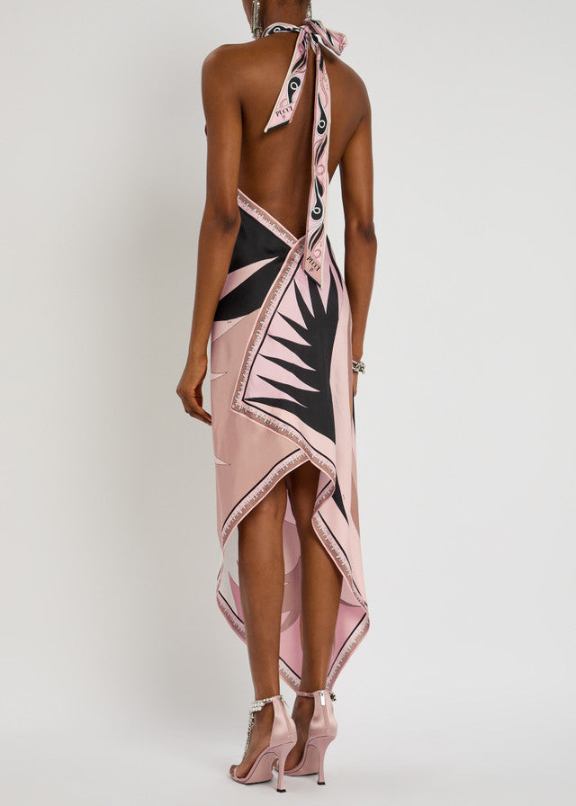 Stella Silk Halter Dress