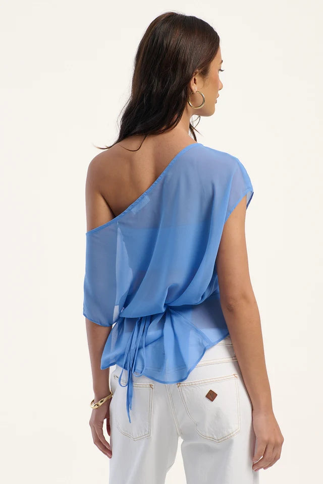 Sienna Sheer Wrap Top