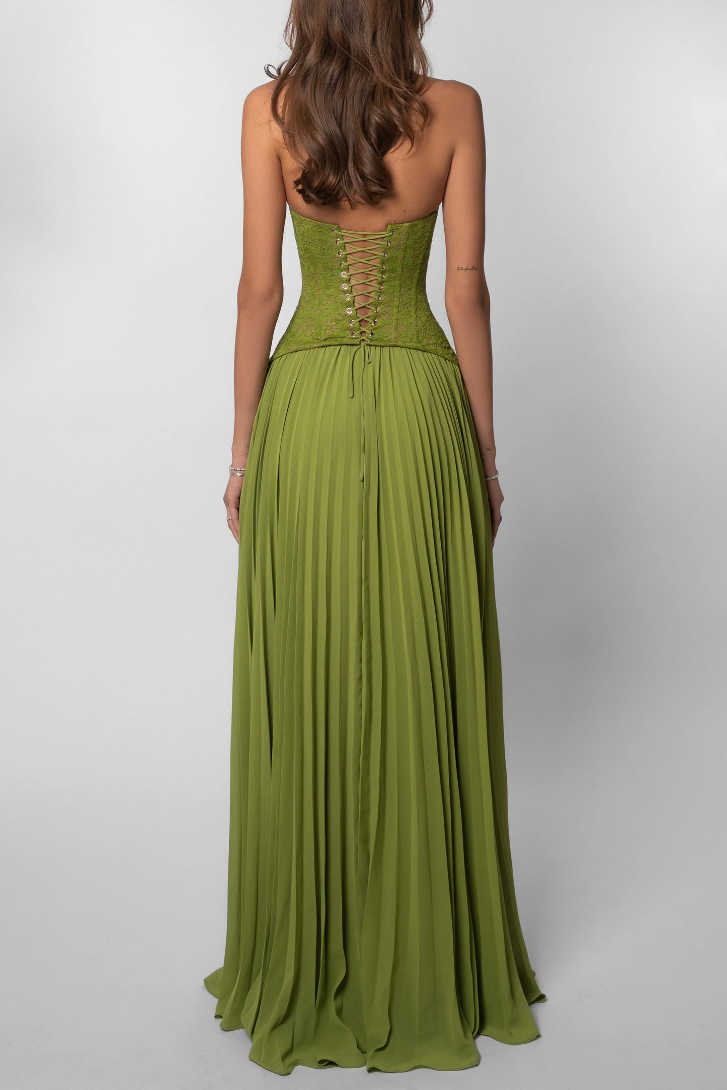 Olive Muse Gown