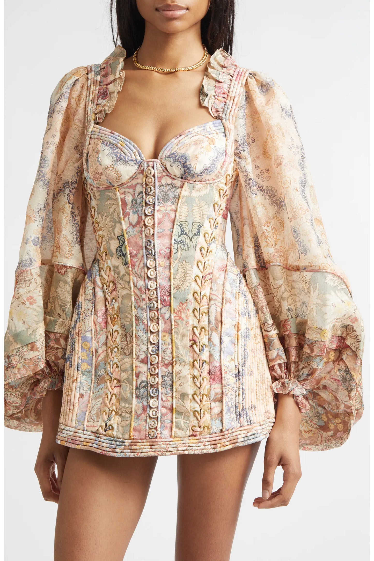 Amelie Corded Mini Dress
