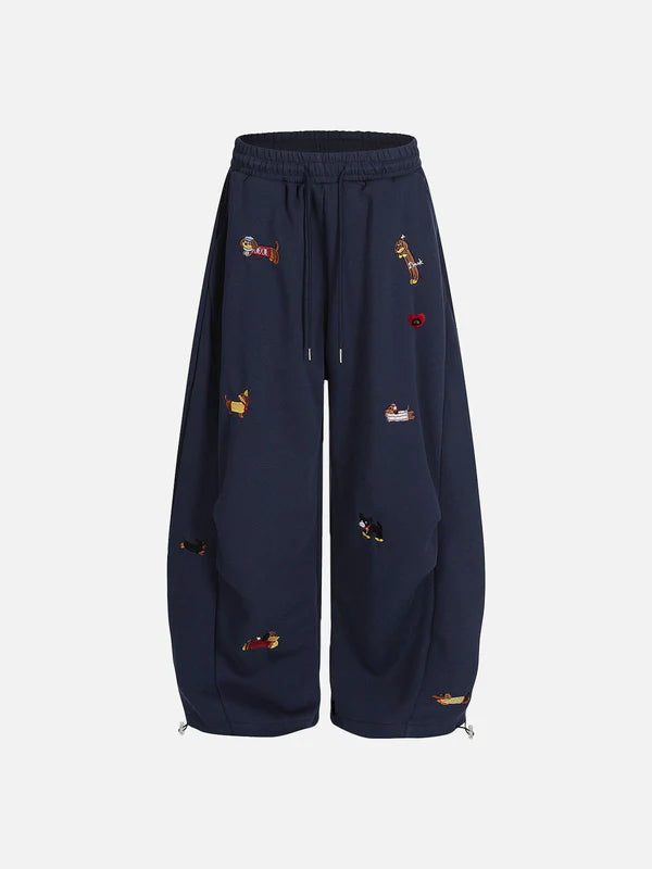 Doggy Wide Leg Sweatpants