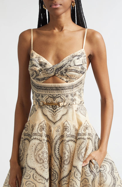 Luna Twist Midi Dress