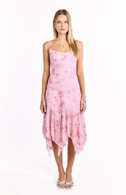 Rosalie Sequin Midi Dress