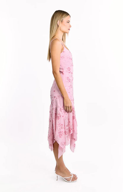 Rosalie Sequin Midi Dress