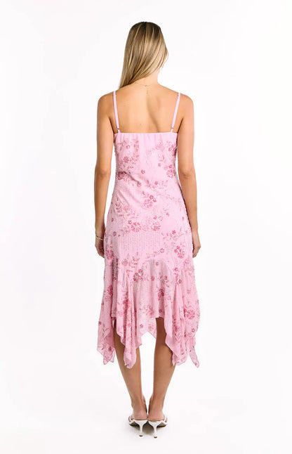 Rosalie Sequin Midi Dress