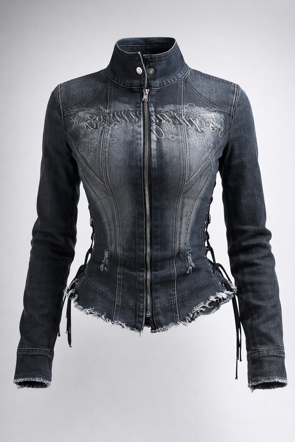 Noir Lace Corset Jacket