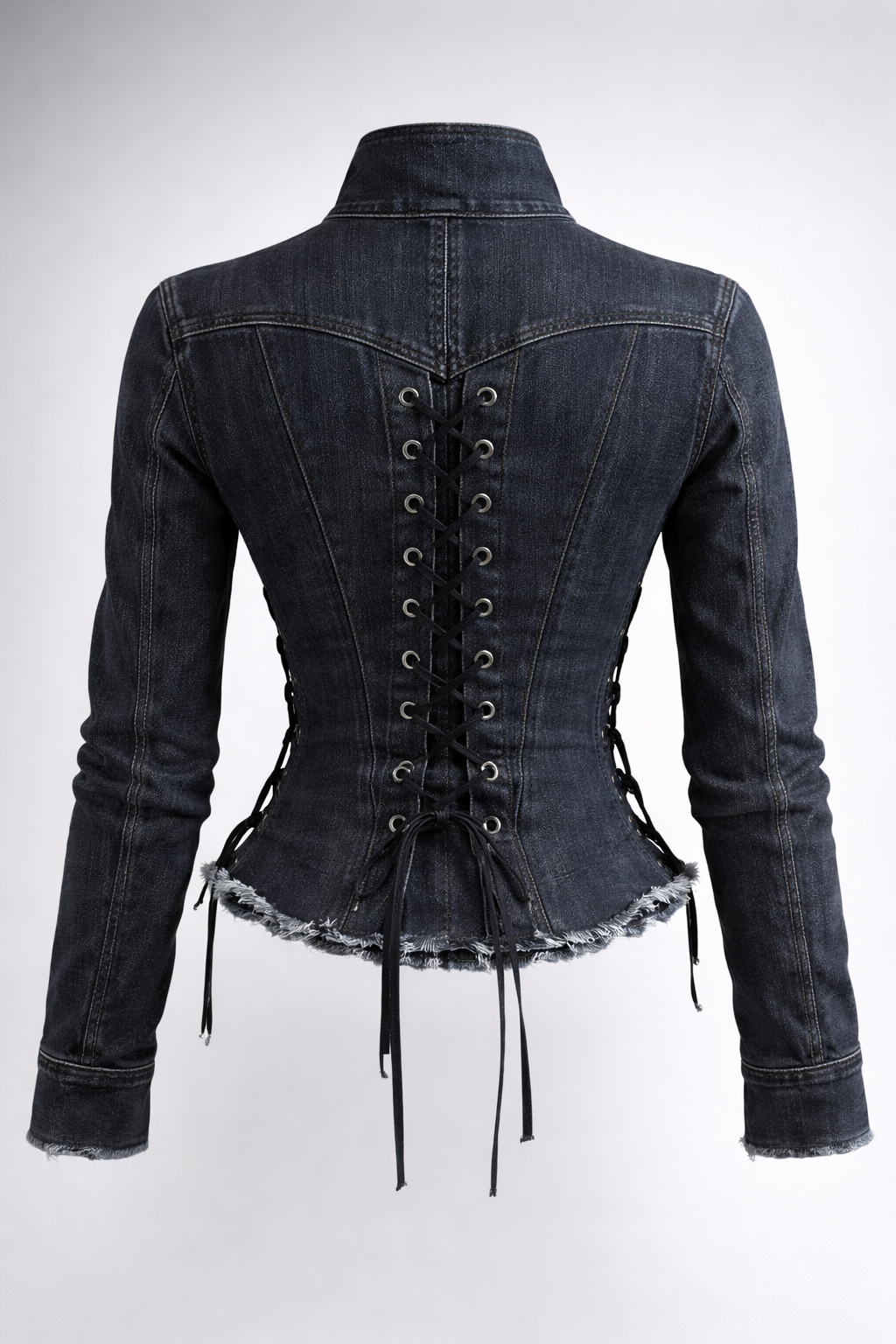Noir Lace Corset Jacket