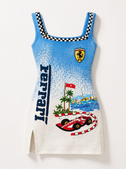 Grand Prix Mini Dress