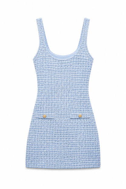 Rosalie Tweed Mini Dress