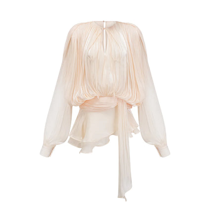 Eugenie Ruffled Mini Dress