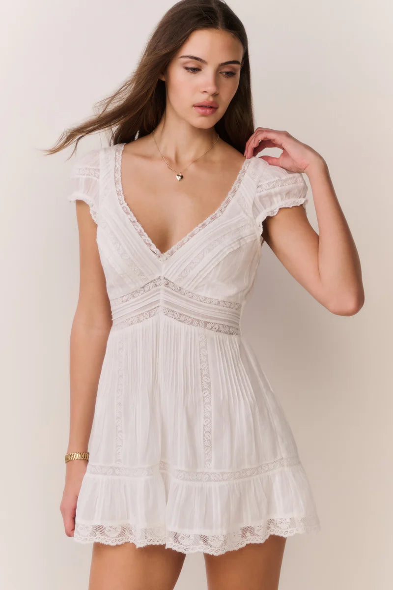 Edena Victorian Mini Dress