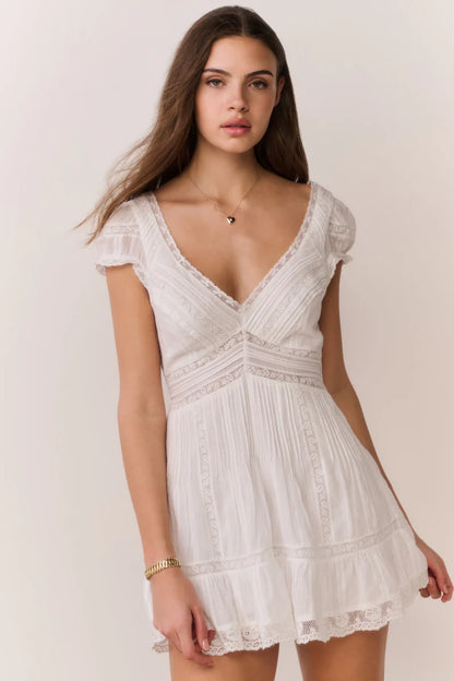 Edena Victorian Mini Dress