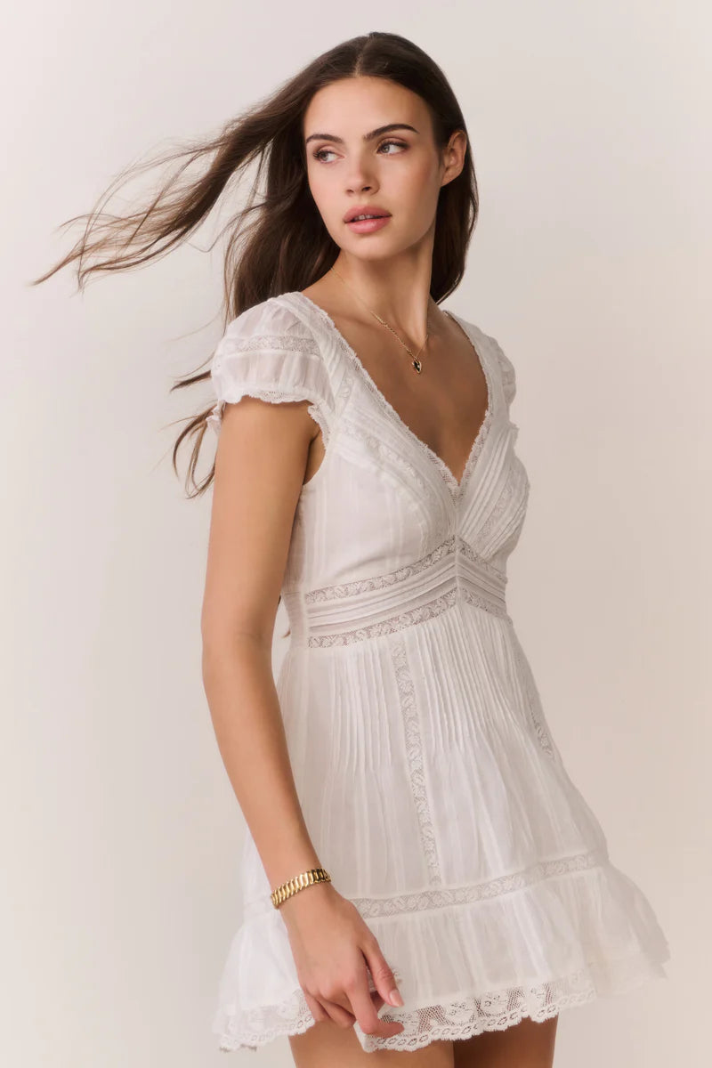 Edena Victorian Mini Dress