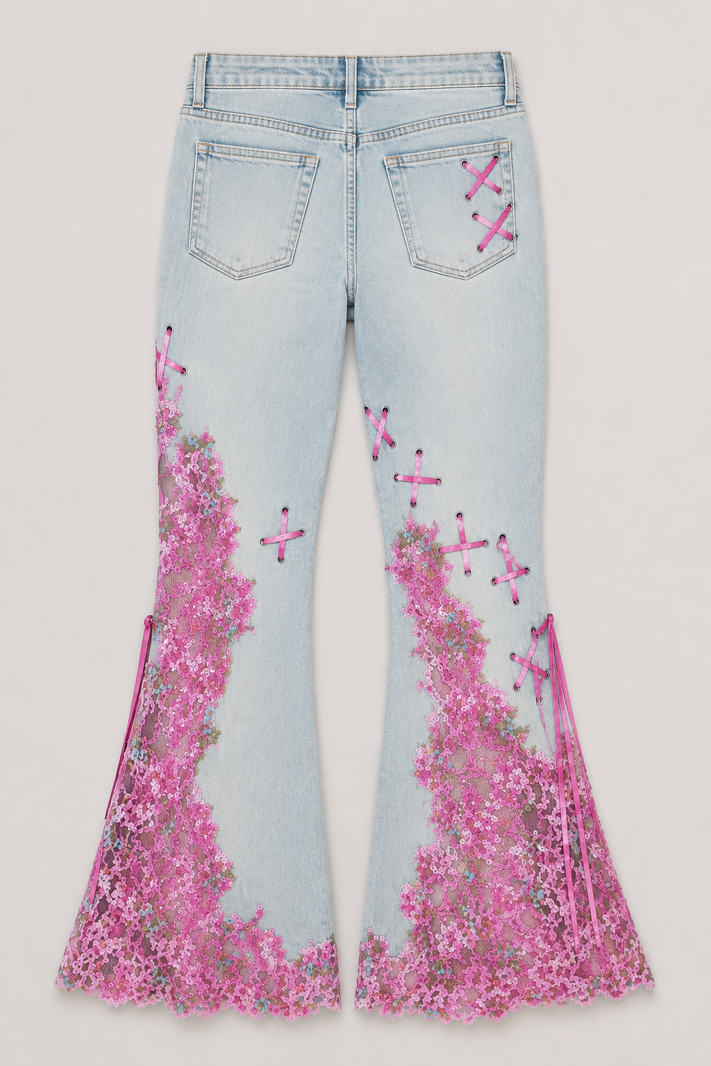 Rosalie Lace Flare Jeans