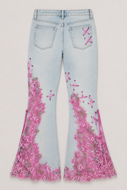 Rosalie Lace Flare Jeans