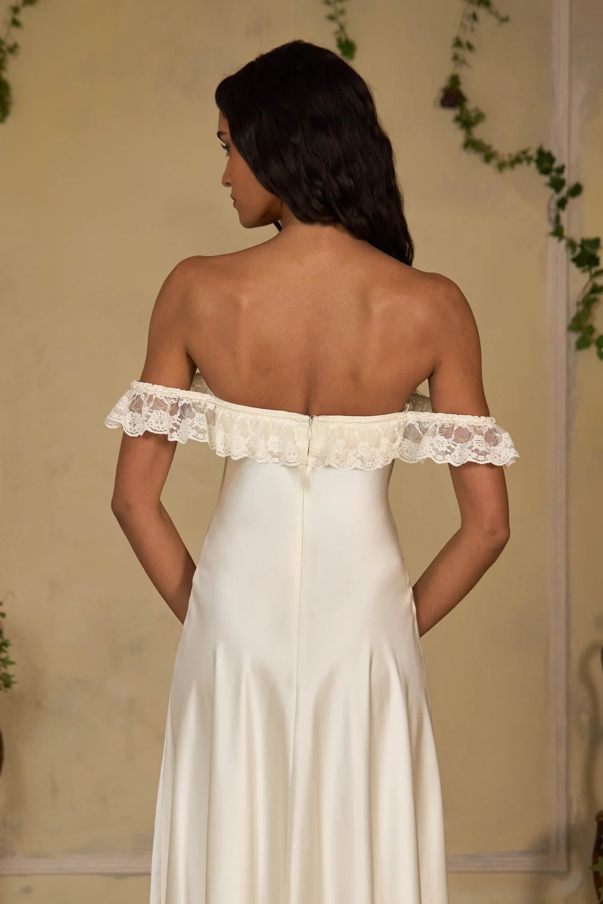 Sonata Lace Satin Dress