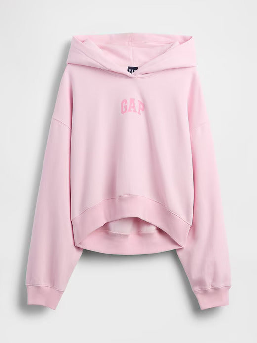 GAP Crop Logo Hoodie