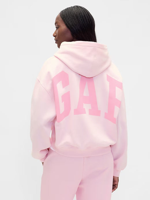 GAP Crop Logo Hoodie