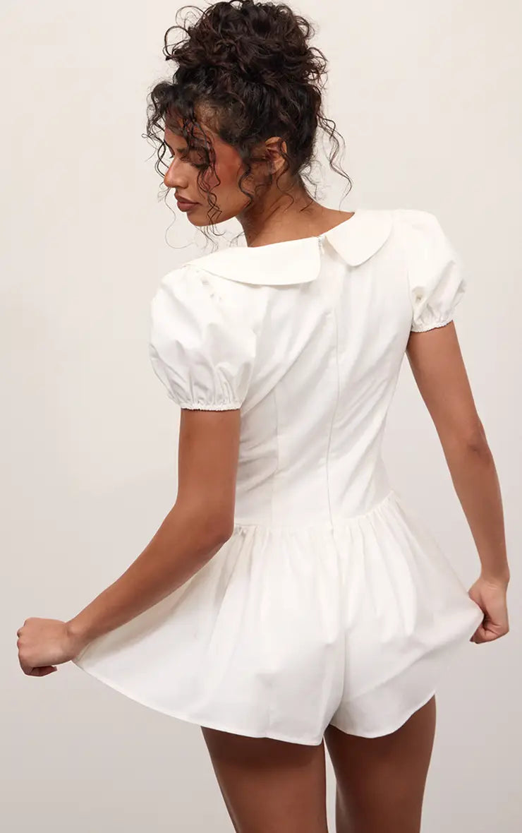 Elsie Collar Playsuit