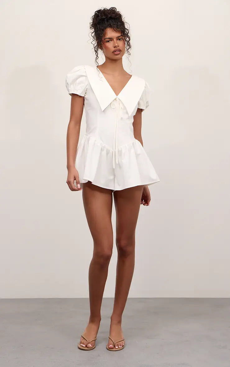 Elsie Collar Playsuit