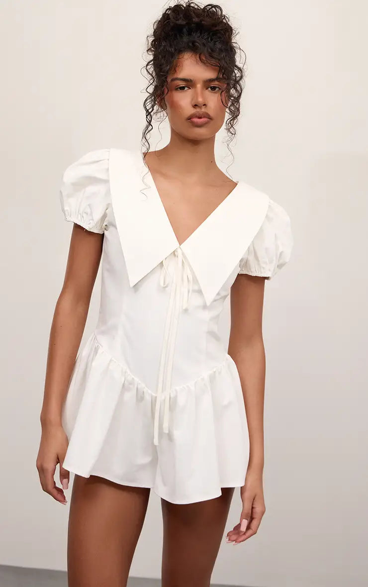 Elsie Collar Playsuit