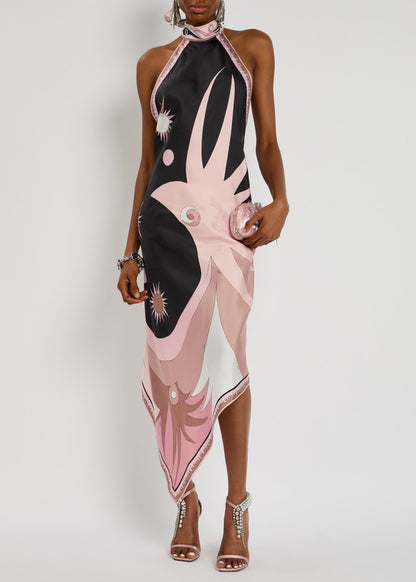 Stella Silk Halter Dress