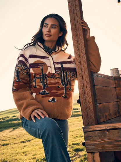 Western Half-Snap Sherpa